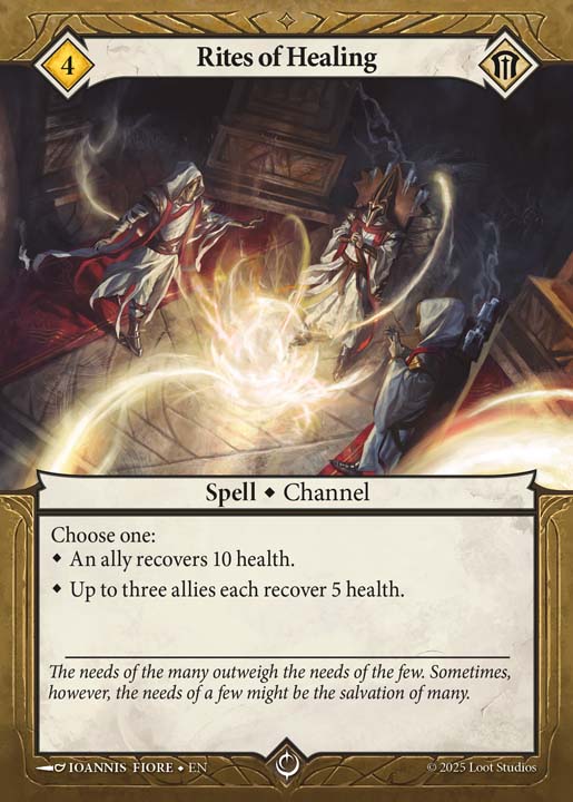 Rites of Healing